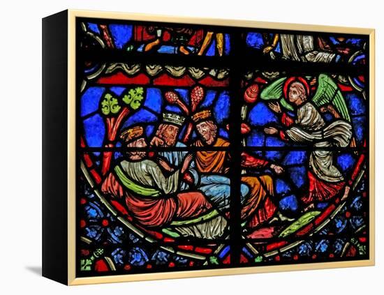 Window W3 Depicting the Magi are Warned in a Dream-null-Framed Premier Image Canvas