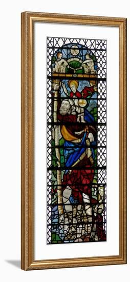 Window W36 Depicting St Christopher-null-Framed Giclee Print