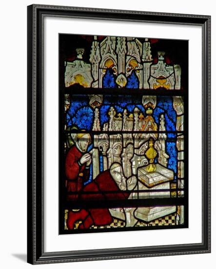 Window W5 Depicting a Scene from the Life of St William-null-Framed Giclee Print