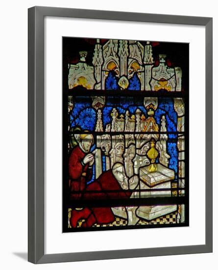 Window W5 Depicting a Scene from the Life of St William-null-Framed Giclee Print