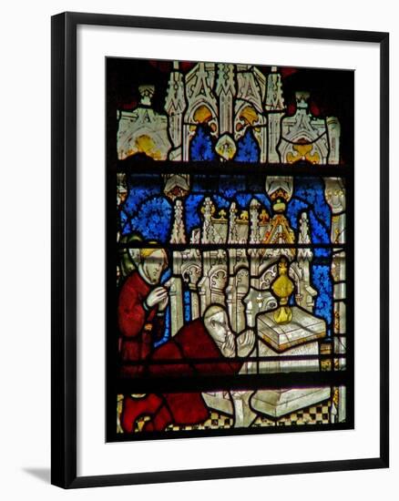 Window W5 Depicting a Scene from the Life of St William-null-Framed Giclee Print