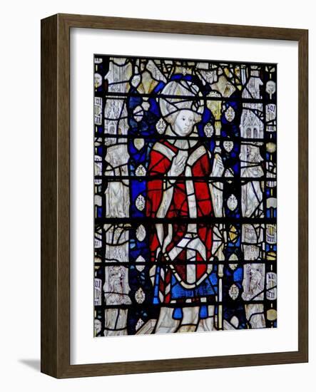 Window W6 Depicting St Chad-null-Framed Giclee Print