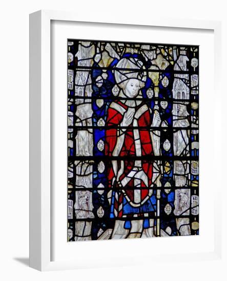 Window W6 Depicting St Chad-null-Framed Giclee Print