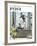 "Window Washer" Saturday Evening Post Cover, September 17,1960-Norman Rockwell-Framed Giclee Print