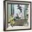 "Window Washer", September 17,1960-Norman Rockwell-Framed Giclee Print