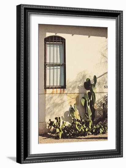 Window with Cactus-Jillian Melnyk-Framed Photographic Print