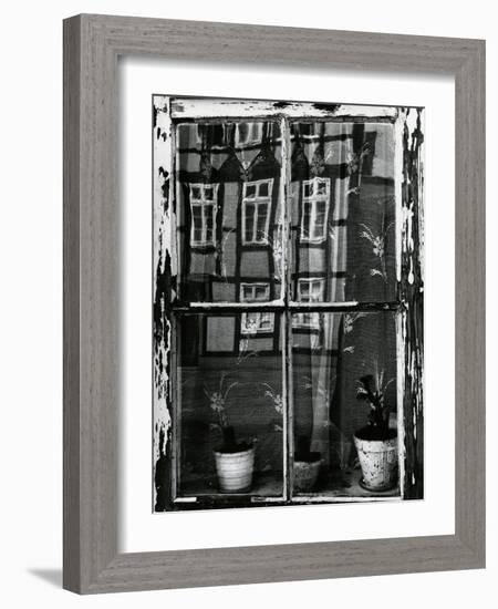 Window with Reflections, Europe, 1972-Brett Weston-Framed Photographic Print