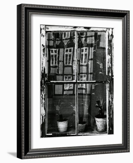 Window with Reflections, Europe, 1972-Brett Weston-Framed Photographic Print