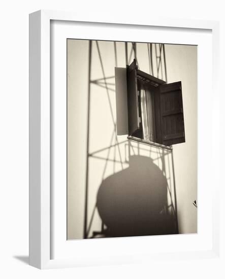 Window with Shadows-Tim Kahane-Framed Photographic Print