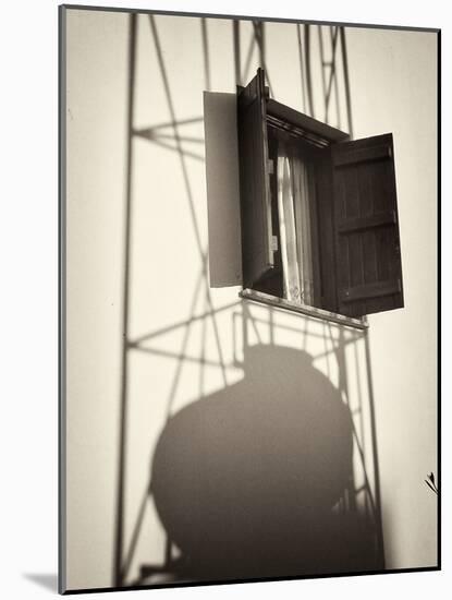 Window with Shadows-Tim Kahane-Mounted Photographic Print