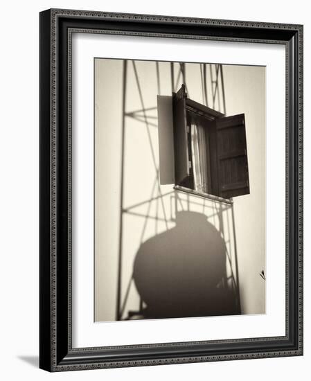 Window with Shadows-Tim Kahane-Framed Photographic Print