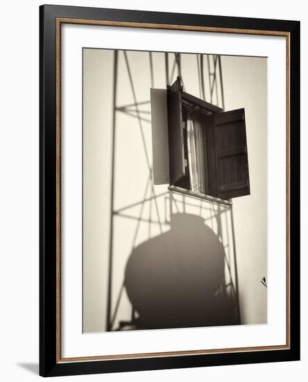 Window with Shadows-Tim Kahane-Framed Photographic Print