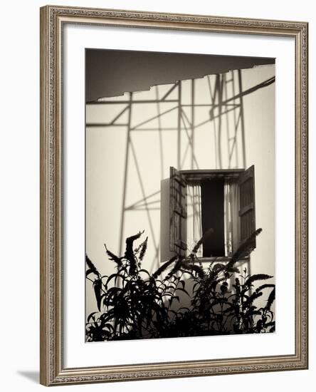 Window with Shadows-Tim Kahane-Framed Photographic Print