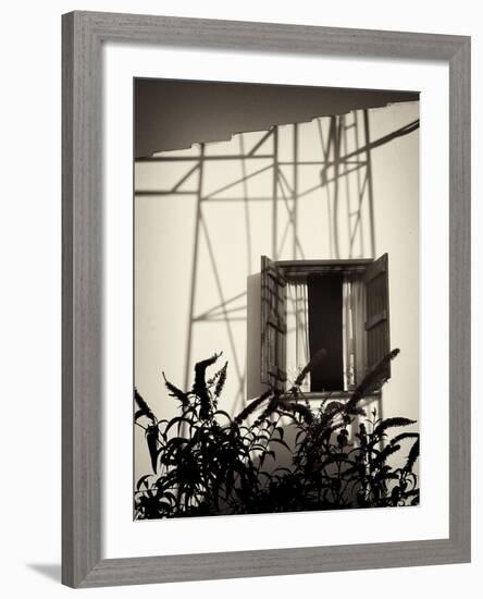 Window with Shadows-Tim Kahane-Framed Photographic Print