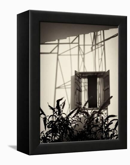 Window with Shadows-Tim Kahane-Framed Premier Image Canvas