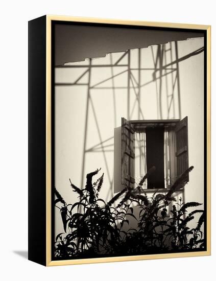 Window with Shadows-Tim Kahane-Framed Premier Image Canvas