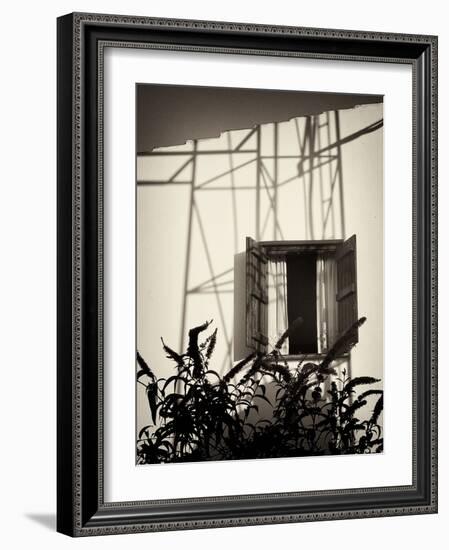 Window with Shadows-Tim Kahane-Framed Photographic Print