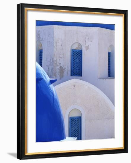 Windows and Arches of a Whitewashed Church-Jonathan Hicks-Framed Photographic Print