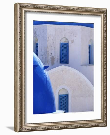 Windows and Arches of a Whitewashed Church-Jonathan Hicks-Framed Photographic Print