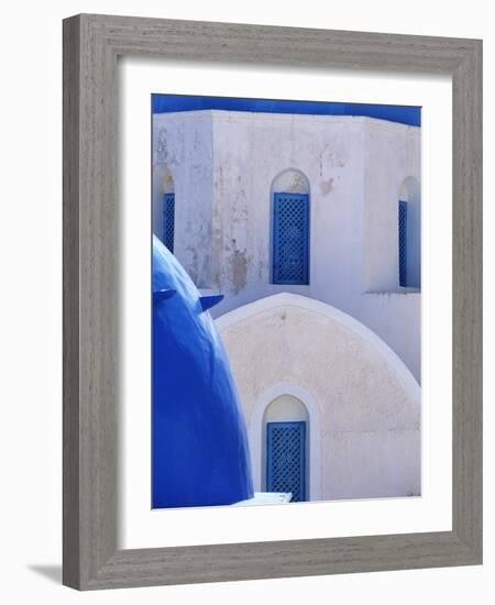 Windows and Arches of a Whitewashed Church-Jonathan Hicks-Framed Photographic Print