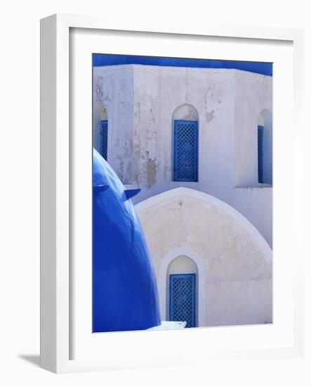 Windows and Arches of a Whitewashed Church-Jonathan Hicks-Framed Photographic Print