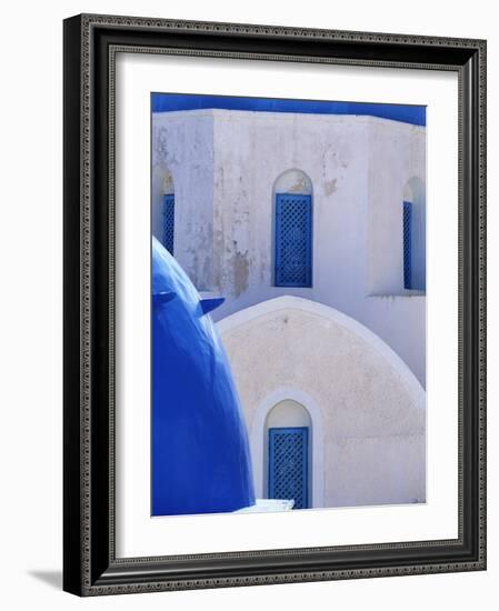 Windows and Arches of a Whitewashed Church-Jonathan Hicks-Framed Photographic Print