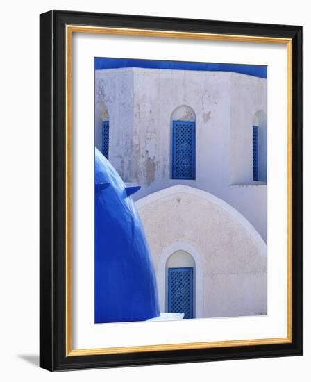 Windows and Arches of a Whitewashed Church-Jonathan Hicks-Framed Photographic Print