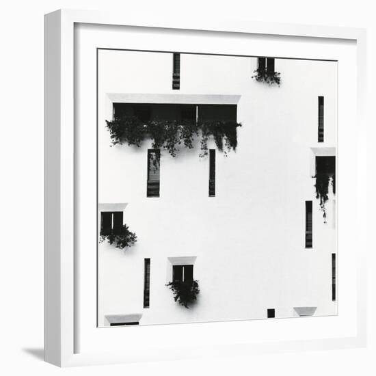 Windows and Building, Puerto Vallarta, Mexico, 1976-Brett Weston-Framed Photographic Print