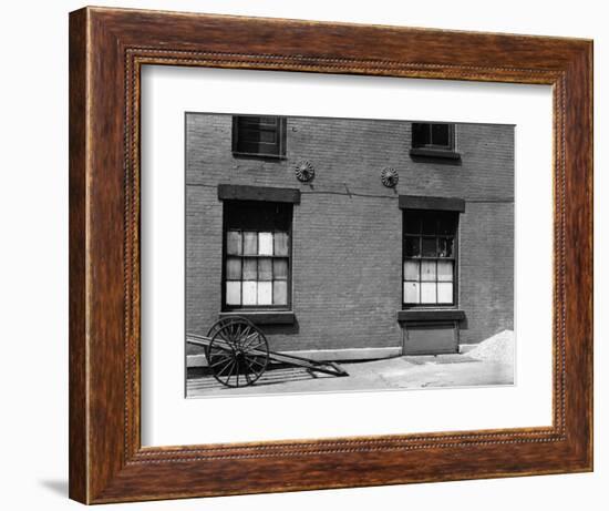 Windows and Cart, New York, 1943-Brett Weston-Framed Photographic Print