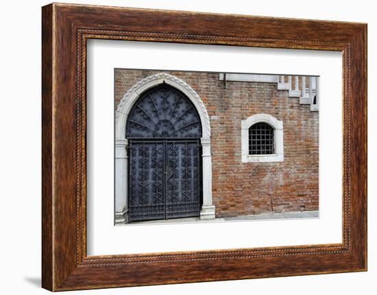 Windows & Doors of Venice VIII-Laura DeNardo-Framed Photographic Print