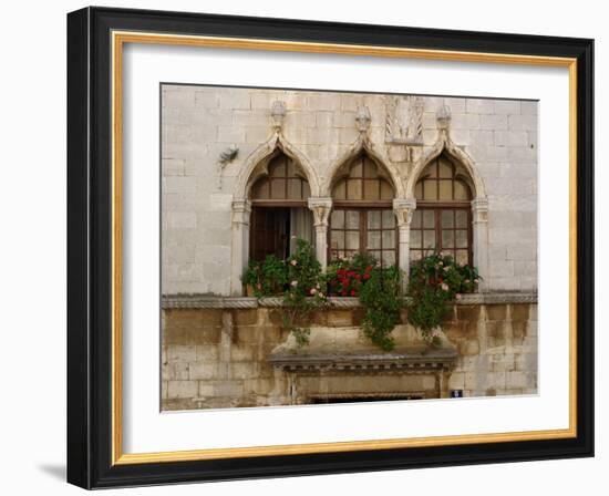 Windows in Porec, Croatia-null-Framed Photographic Print