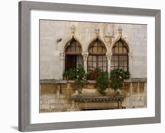 Windows in Porec, Croatia-null-Framed Photographic Print