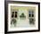 Windows of One of Unique Village Architecture Houses in Vlkolinec Village, Velka Fatra Mountains-Richard Nebesky-Framed Photographic Print