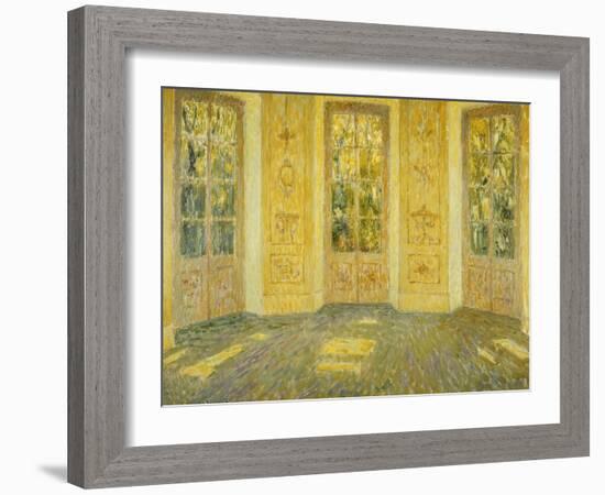 Windows on the Parc-Henri Eugene Augustin Le Sidaner-Framed Giclee Print