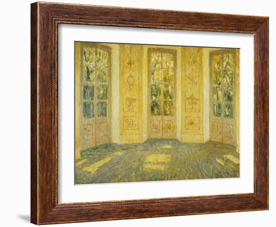 Windows on the Parc-Henri Eugene Augustin Le Sidaner-Framed Giclee Print