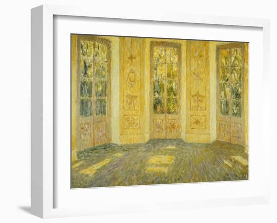 Windows on the Parc-Henri Eugene Augustin Le Sidaner-Framed Giclee Print