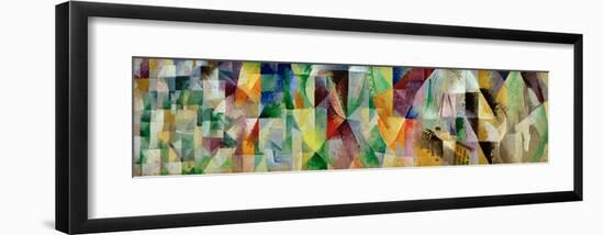 Windows to the City Part 1 Simultaneous Contrast, 1912-Robert Delaunay-Framed Giclee Print