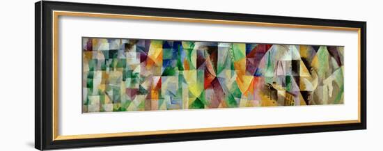 Windows to the City Part 1 Simultaneous Contrast, 1912-Robert Delaunay-Framed Giclee Print