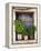 Windowsill, Paleohora, Crete, Greece-Peter Ryan-Framed Premier Image Canvas