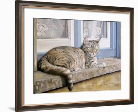 Windowsill-Janet Pidoux-Framed Giclee Print