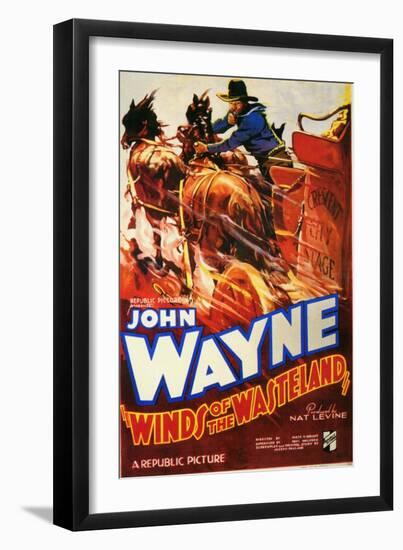 Winds of the Wasteland, 1936-null-Framed Art Print