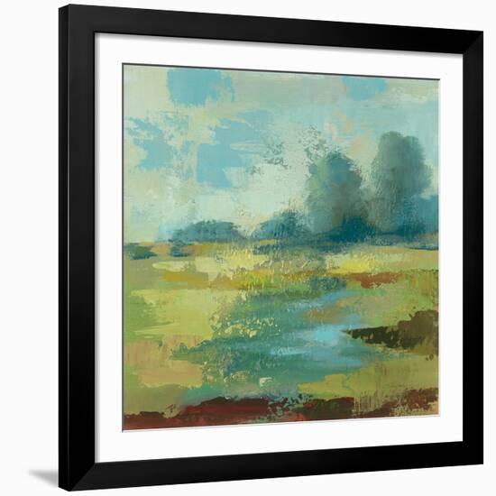 Windsor Blue Field IV-Silvia Vassileva-Framed Premium Giclee Print