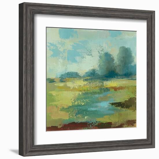 Windsor Blue Field IV-Silvia Vassileva-Framed Art Print