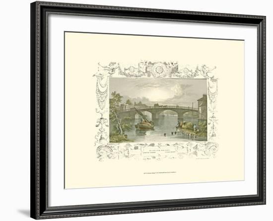 Windsor Bridge-William Tombleson-Framed Art Print