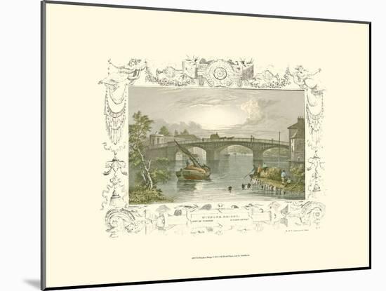 Windsor Bridge-William Tombleson-Mounted Art Print