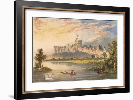 Windsor Castle, 1863-Edmund Evans-Framed Art Print