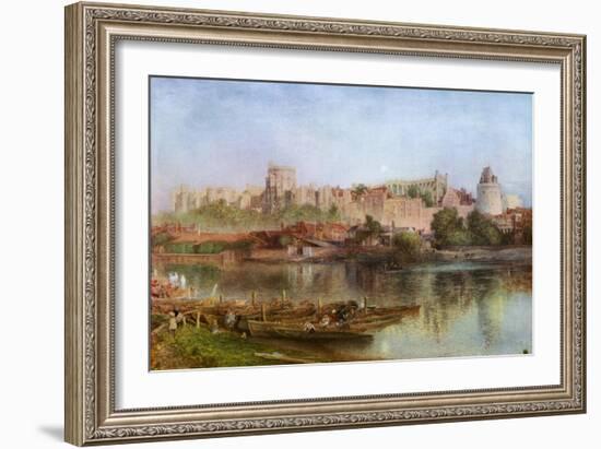 Windsor Castle, 1889-Alfred William Hunt-Framed Giclee Print