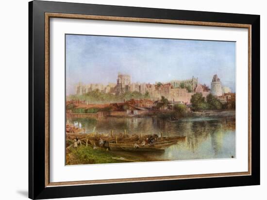 Windsor Castle, 1889-Alfred William Hunt-Framed Giclee Print