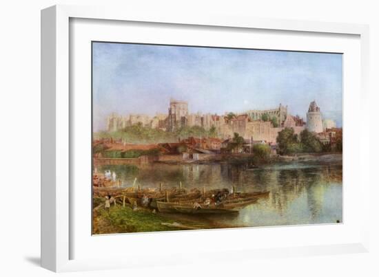 Windsor Castle, 1889-Alfred William Hunt-Framed Giclee Print