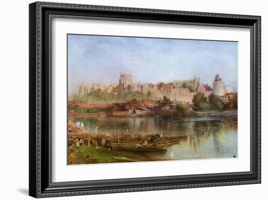 Windsor Castle, 1889-Alfred William Hunt-Framed Giclee Print